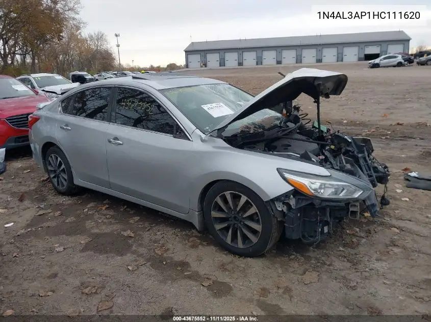 1N4AL3AP1HC111620 2017 Nissan Altima 2.5 Sl