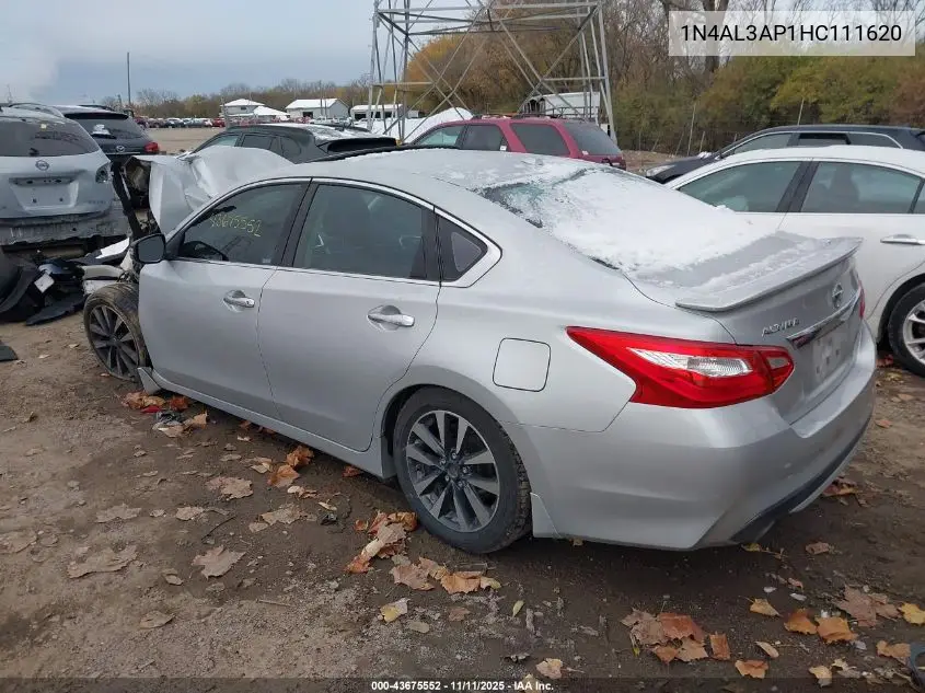 1N4AL3AP1HC111620 2017 Nissan Altima 2.5 Sl