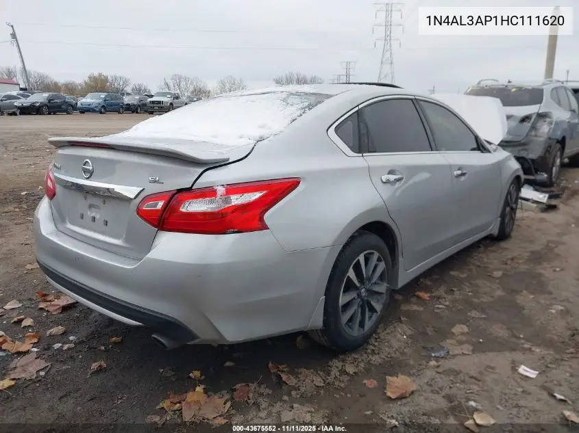 1N4AL3AP1HC111620 2017 Nissan Altima 2.5 Sl