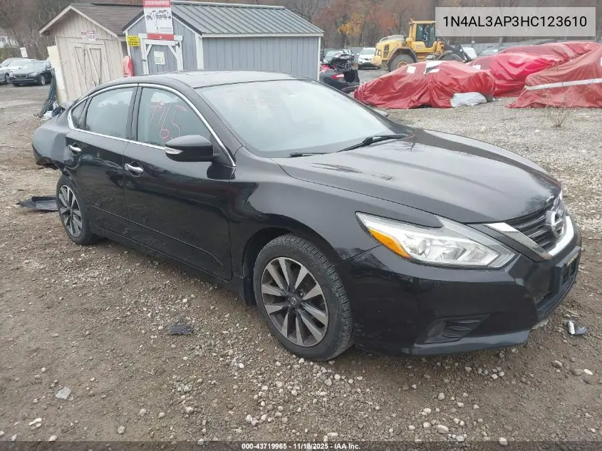 1N4AL3AP3HC123610 2017 Nissan Altima 2.5 Sv