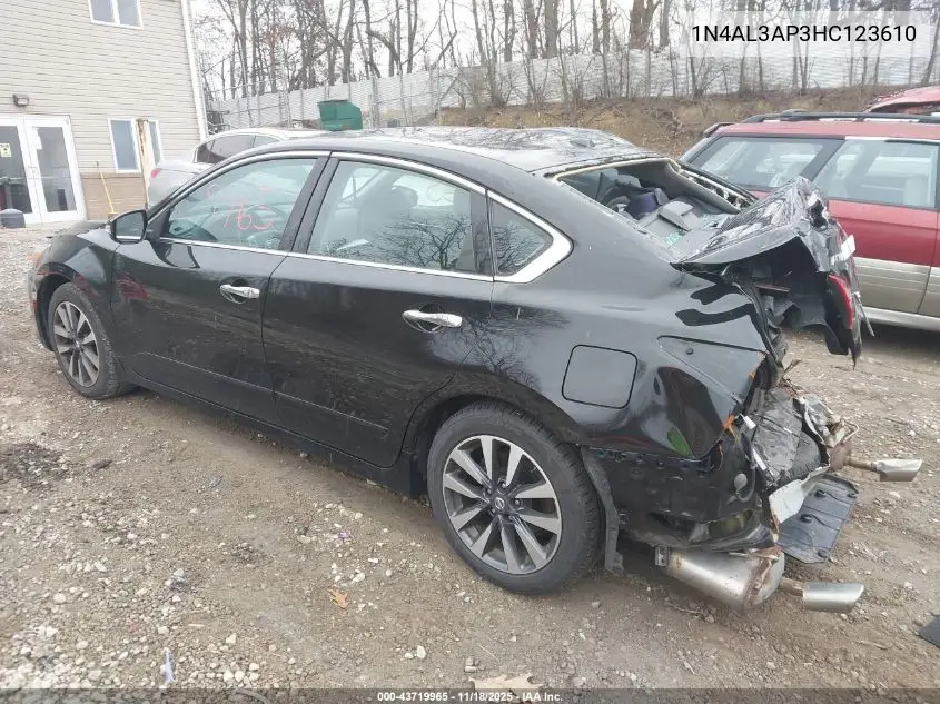 1N4AL3AP3HC123610 2017 Nissan Altima 2.5 Sv