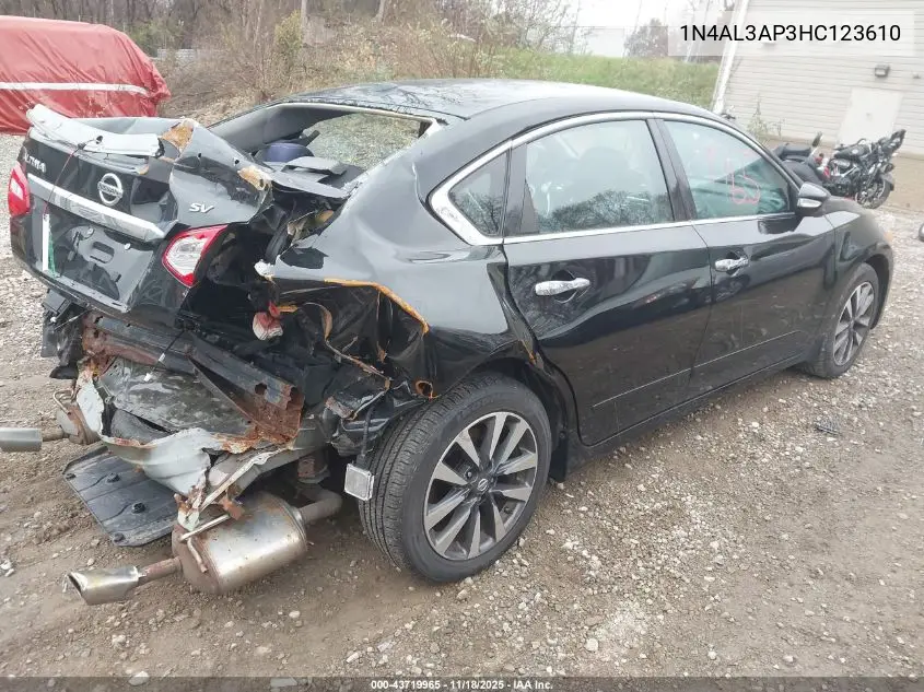 1N4AL3AP3HC123610 2017 Nissan Altima 2.5 Sv