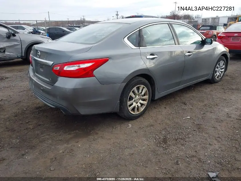 1N4AL3AP4HC227281 2017 Nissan Altima 2.5 S