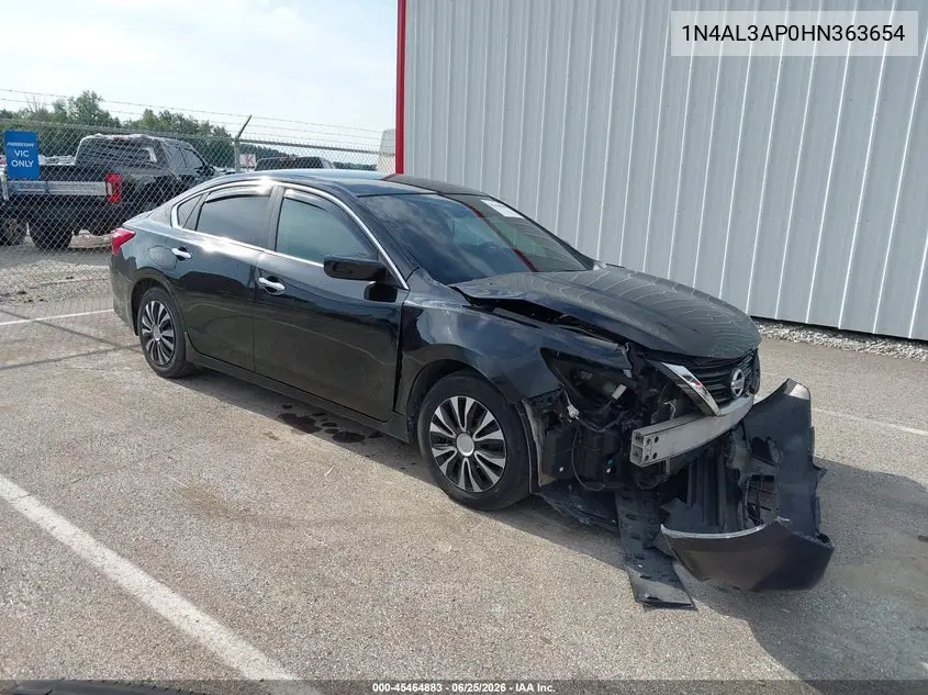 1N4AL3AP0HN363654 2017 Nissan Altima 2.5 S