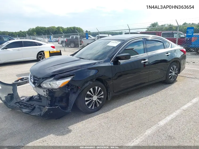 1N4AL3AP0HN363654 2017 Nissan Altima 2.5 S
