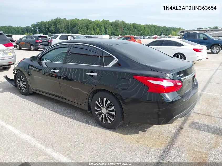 1N4AL3AP0HN363654 2017 Nissan Altima 2.5 S