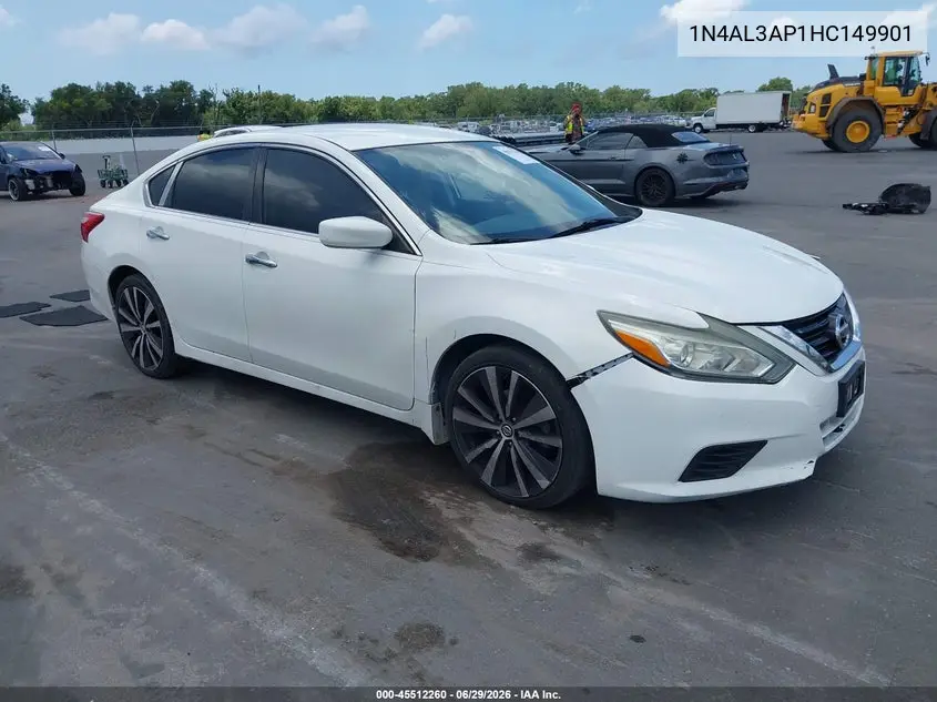 1N4AL3AP1HC149901 2017 Nissan Altima 2.5 S