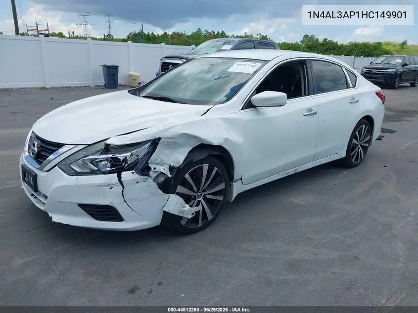 1N4AL3AP1HC149901 2017 Nissan Altima 2.5 S