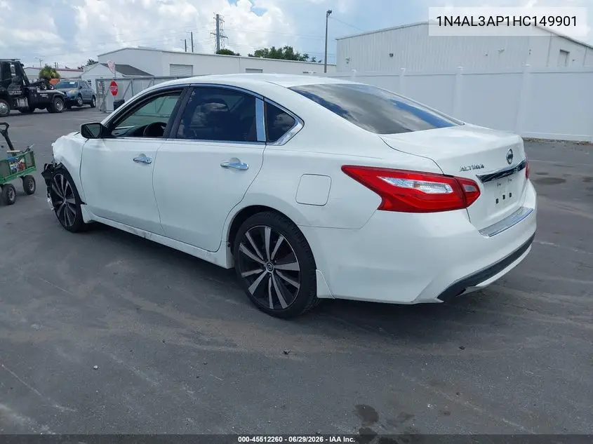 1N4AL3AP1HC149901 2017 Nissan Altima 2.5 S