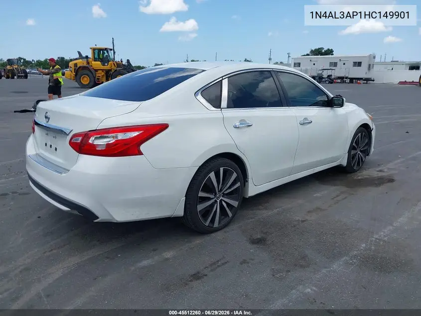 1N4AL3AP1HC149901 2017 Nissan Altima 2.5 S
