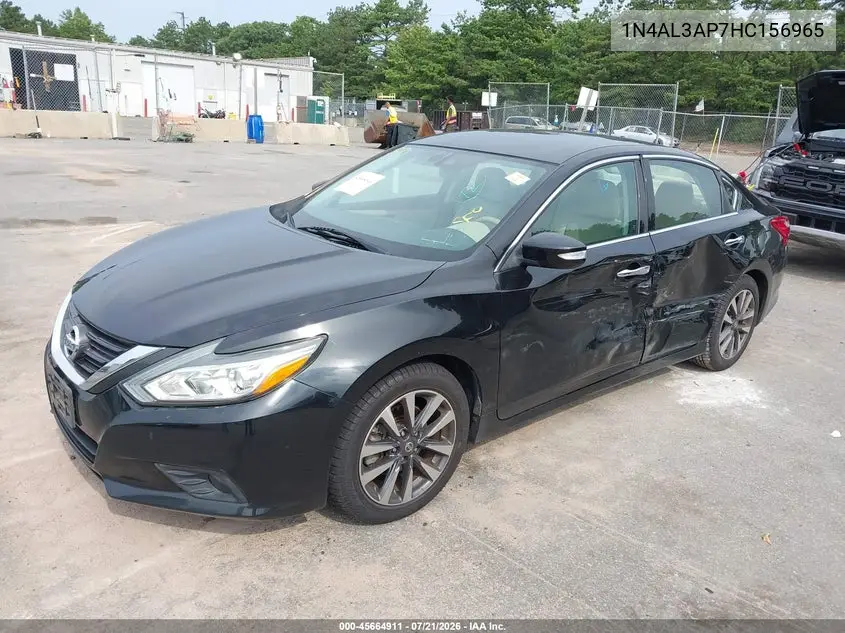 2017 Nissan Altima 2.5 Sl VIN: 1N4AL3AP7HC156965 Lot: 45664911