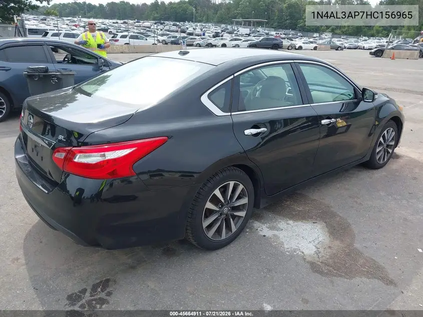 2017 Nissan Altima 2.5 Sl VIN: 1N4AL3AP7HC156965 Lot: 45664911