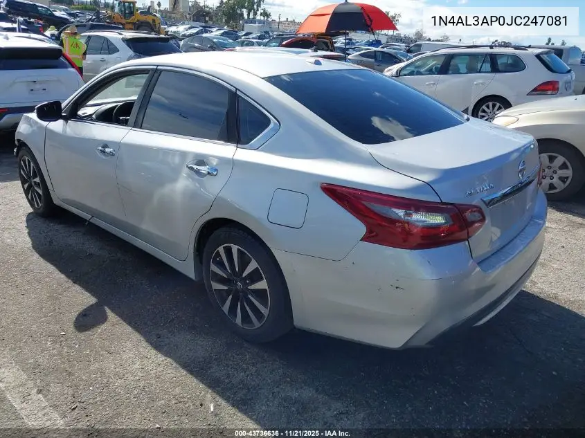 1N4AL3AP0JC247081 2018 Nissan Altima 2.5 Sl