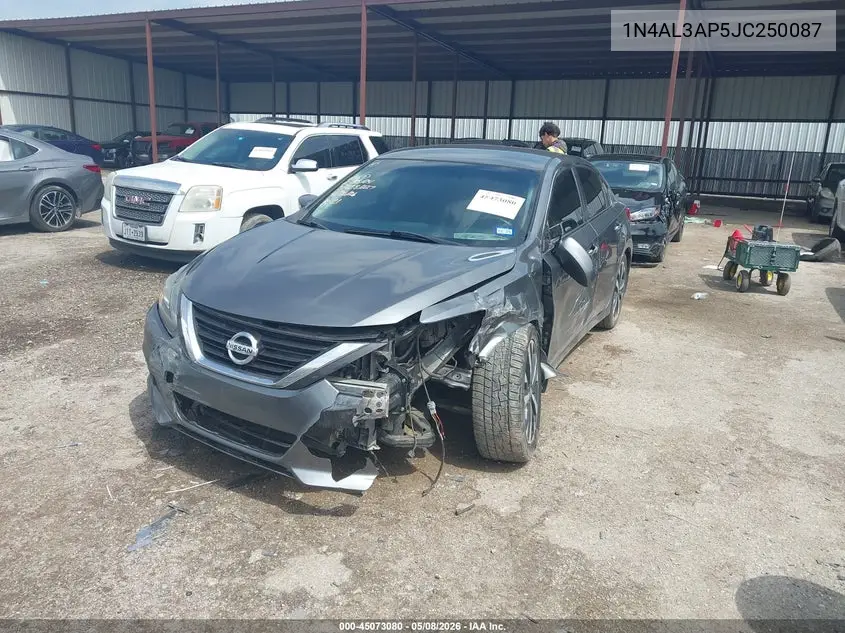 1N4AL3AP5JC250087 2018 Nissan Altima 2.5 Sr