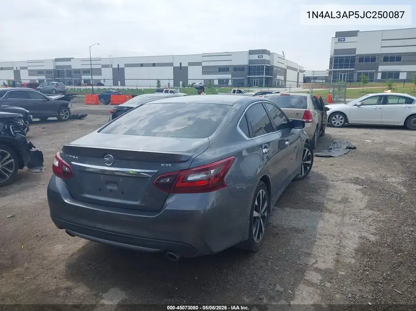 1N4AL3AP5JC250087 2018 Nissan Altima 2.5 Sr