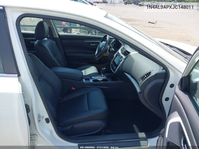 2018 Nissan Altima 2.5 Sr VIN: 1N4AL3APXJC148011 Lot: 45668962
