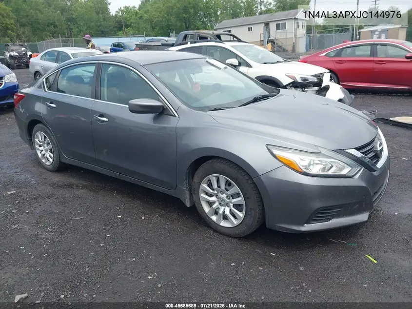 2018 Nissan Altima 2.5 S VIN: 1N4AL3APXJC144976 Lot: 45685689