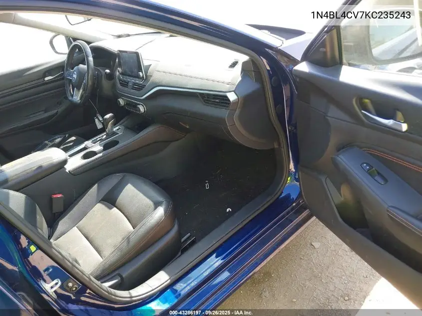 1N4BL4CV7KC235243 2019 Nissan Altima 2.5 Sr