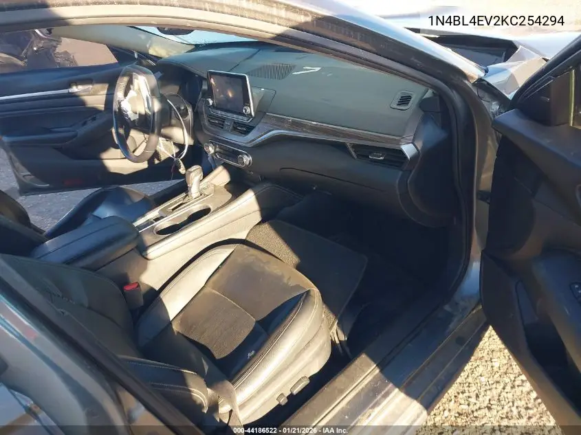 1N4BL4EV2KC254294 2019 Nissan Altima 2.5 Sl