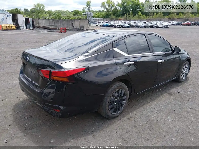 2019 Nissan Altima 2.5 S VIN: 1N4BL4BV9KC226576 Lot: 45325368