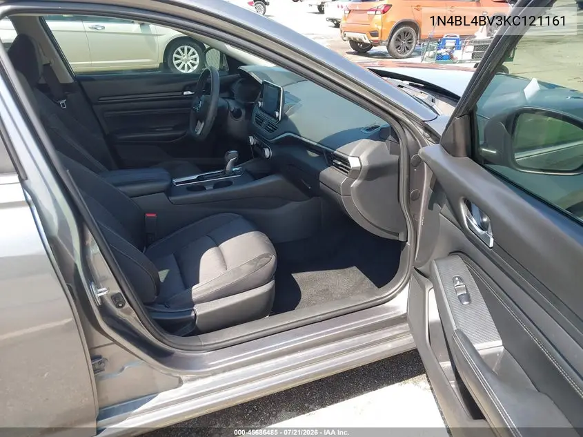 2019 Nissan Altima 2.5 S VIN: 1N4BL4BV3KC121161 Lot: 45686485