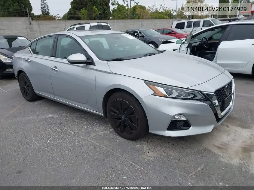 2019 Nissan Altima 2.5 Sl VIN: 1N4BL4EV2KC174929 Lot: 45695667