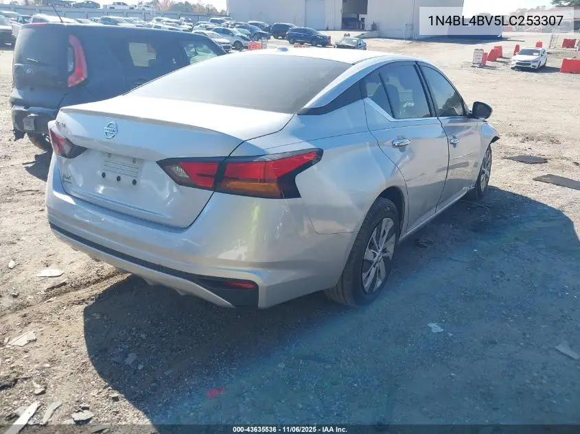 1N4BL4BV5LC253307 2020 Nissan Altima S Fwd