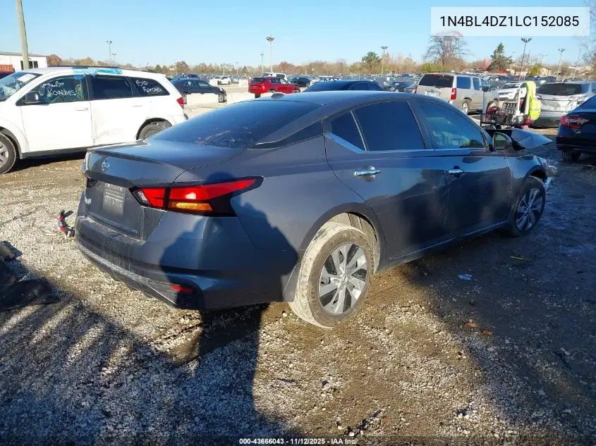 1N4BL4BV1LC152085 2020 Nissan Altima S Fwd