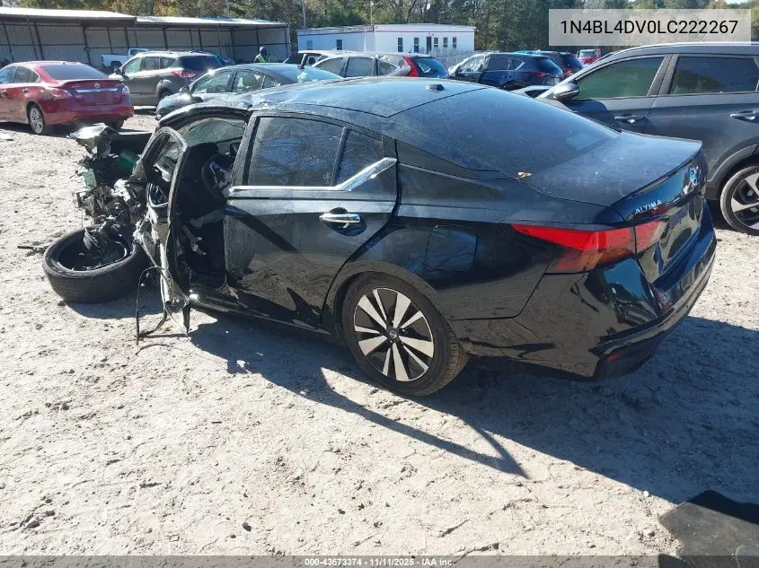 1N4BL4DV0LC222267 2020 Nissan Altima Sv Fwd