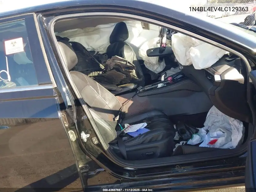1N4BL4EV4LC129363 2020 Nissan Altima Sl Fwd