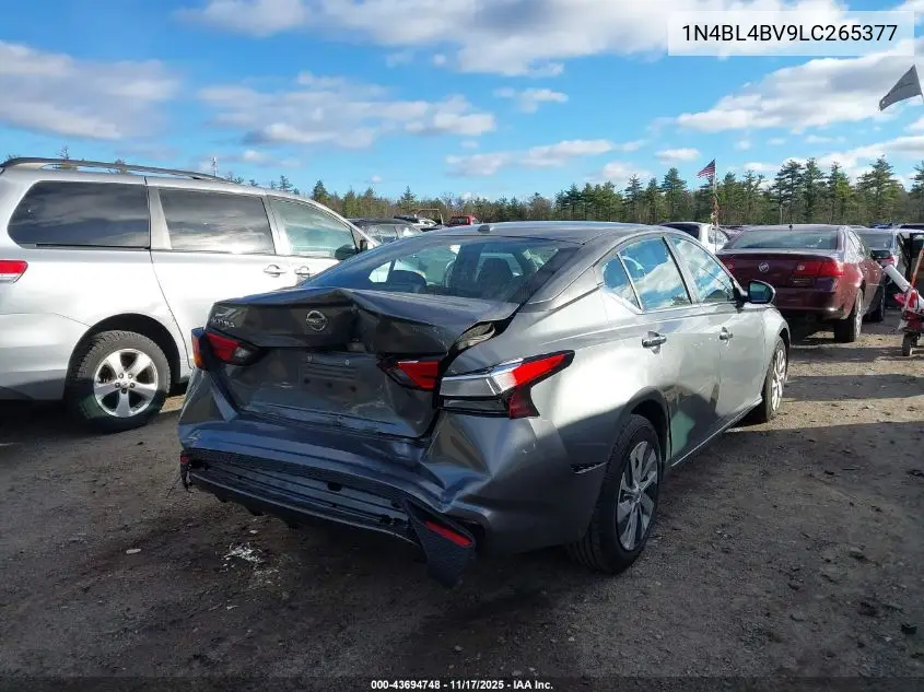 1N4BL4BV9LC265377 2020 Nissan Altima S Fwd