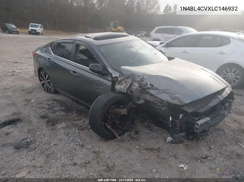 1N4BL4CVXLC146932 2020 Nissan Altima Sr Fwd