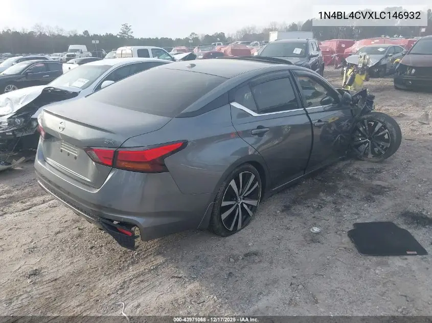 1N4BL4CVXLC146932 2020 Nissan Altima Sr Fwd