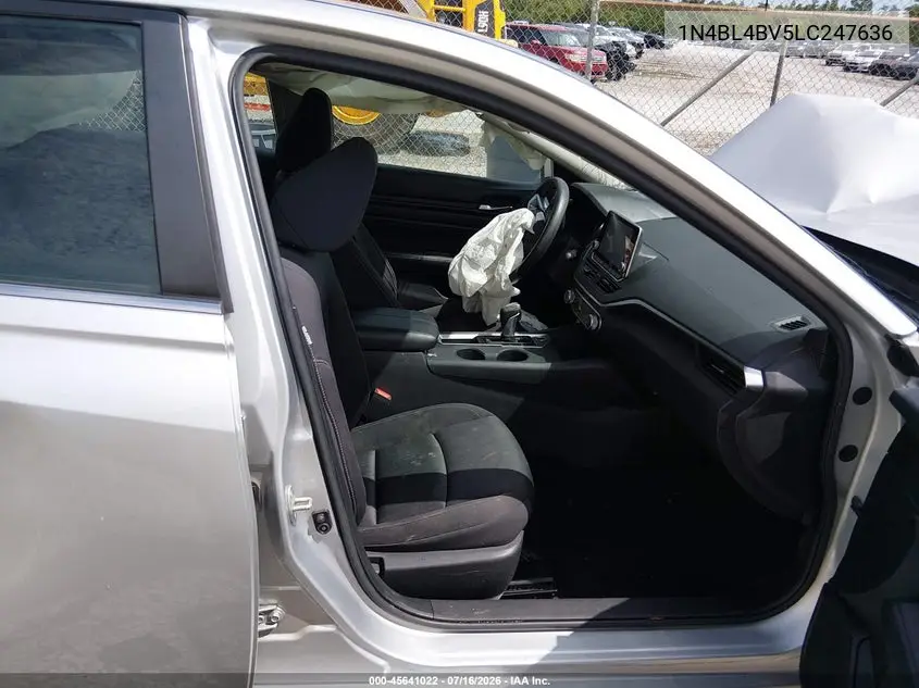 2020 Nissan Altima S Fwd VIN: 1N4BL4BV5LC247636 Lot: 45641022