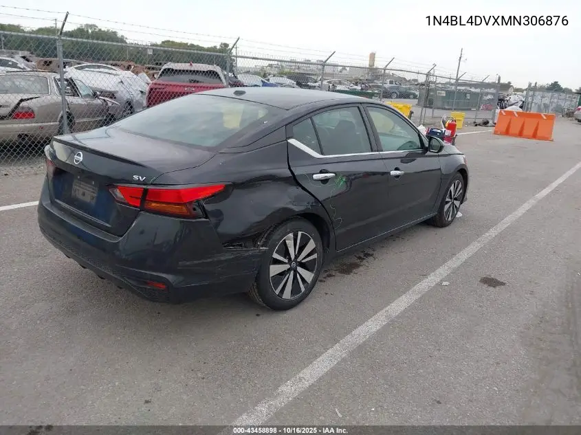1N4BL4DVXMN306876 2021 Nissan Altima Sv Fwd