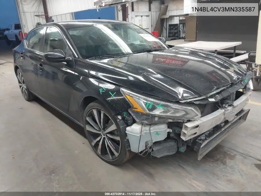 1N4BL4CV3MN335587 2021 Nissan Altima Sr Fwd