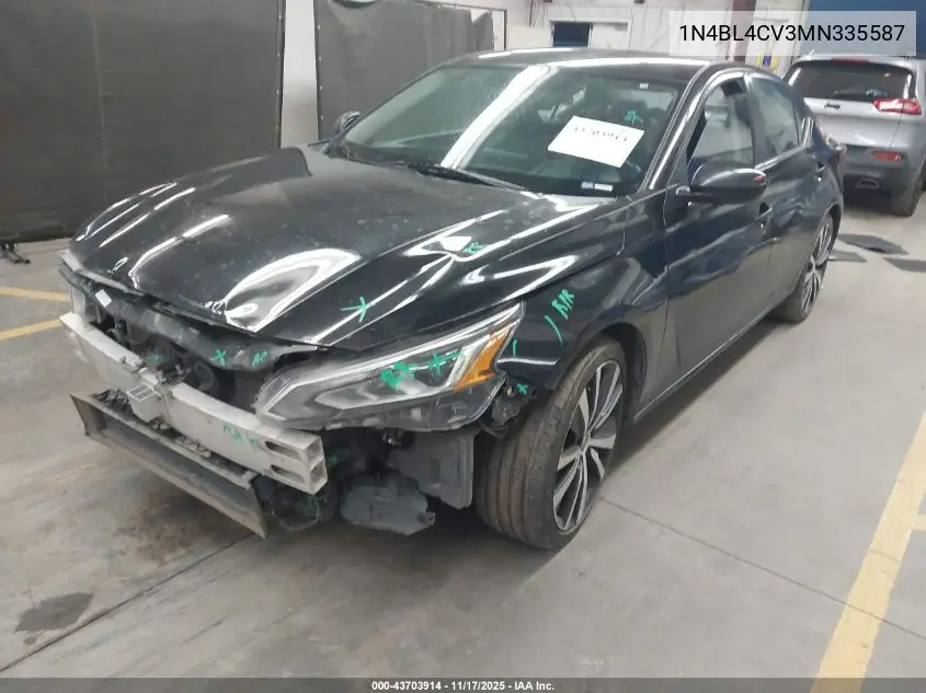 1N4BL4CV3MN335587 2021 Nissan Altima Sr Fwd