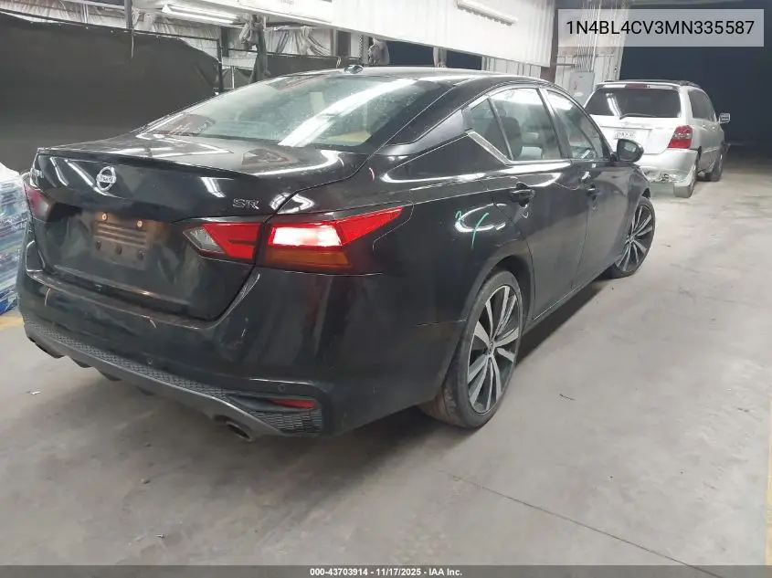 1N4BL4CV3MN335587 2021 Nissan Altima Sr Fwd