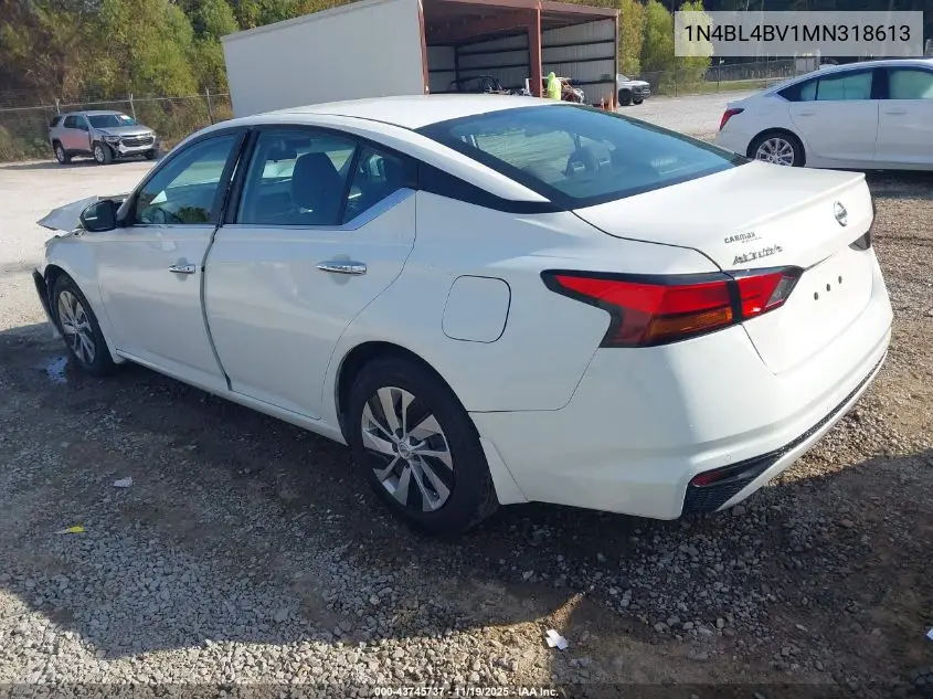1N4BL4BV1MN318613 2021 Nissan Altima S Fwd