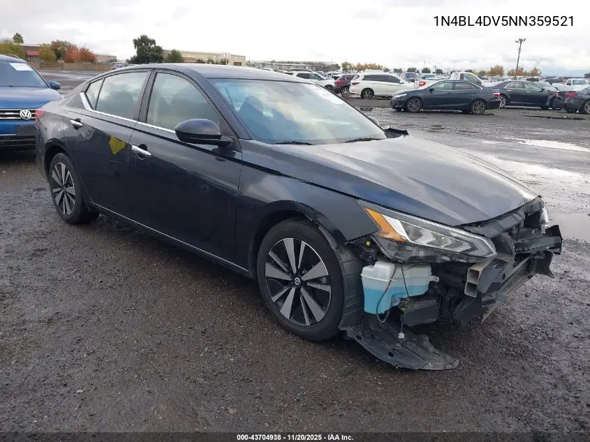 1N4BL4DV5NN359521 2022 Nissan Altima Sv Fwd