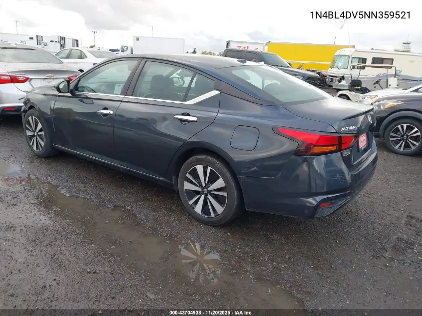 1N4BL4DV5NN359521 2022 Nissan Altima Sv Fwd
