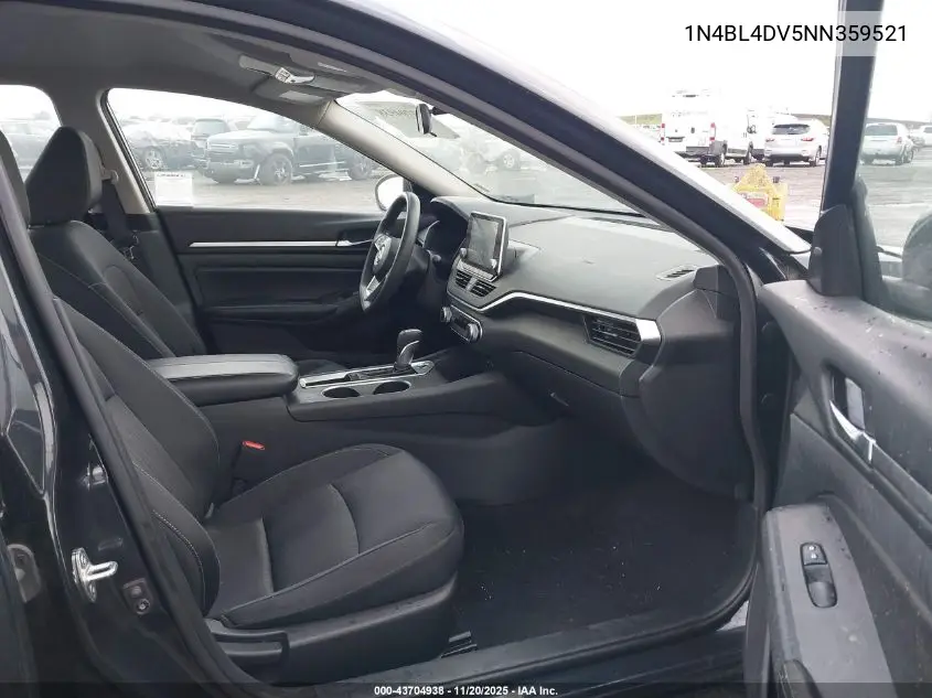 1N4BL4DV5NN359521 2022 Nissan Altima Sv Fwd