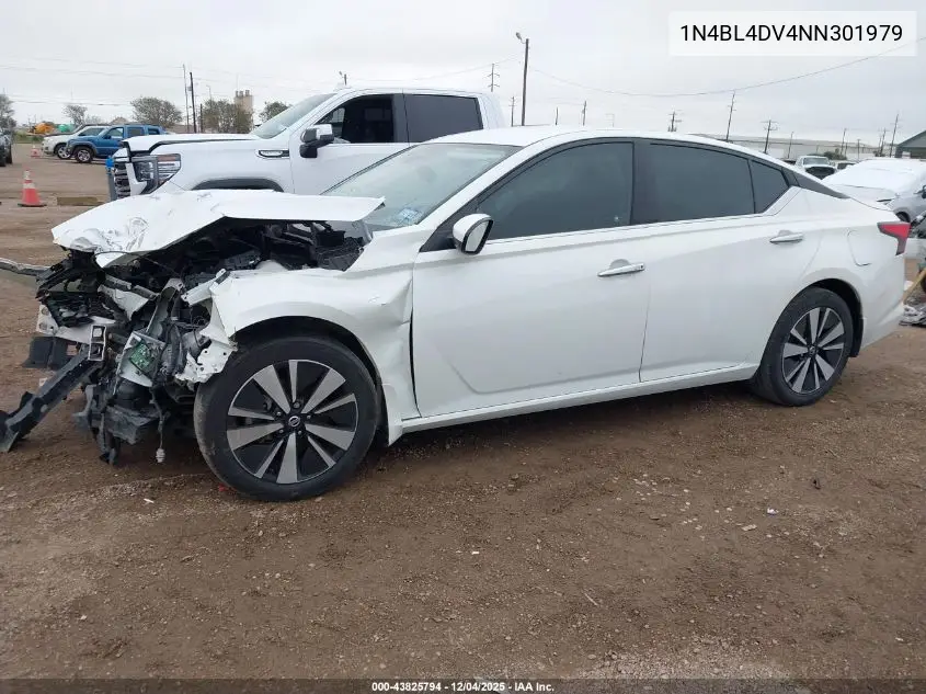 1N4BL4DV4NN301979 2022 Nissan Altima Sv Fwd
