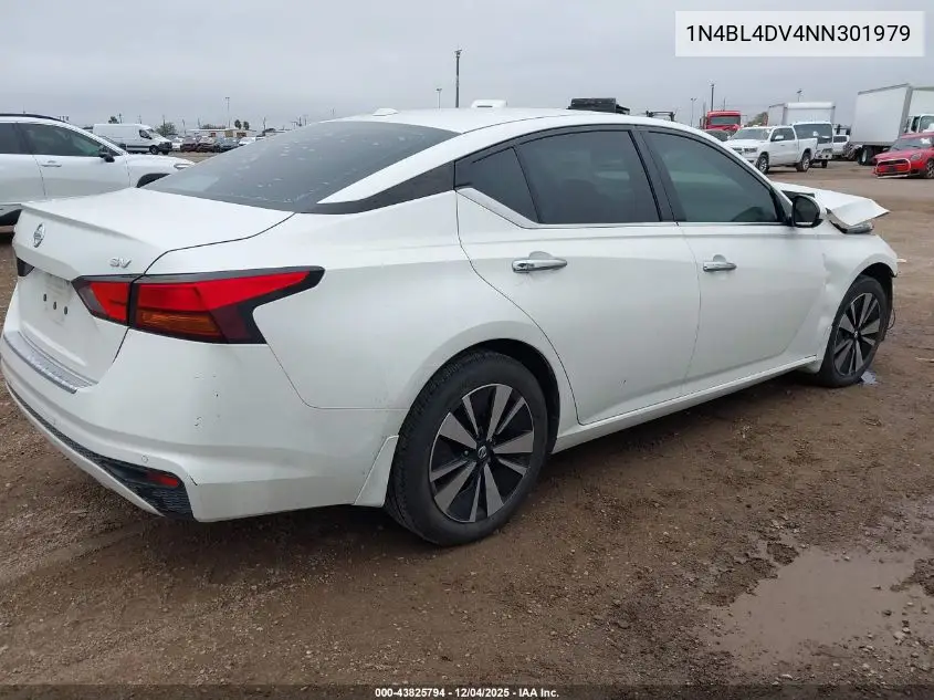 1N4BL4DV4NN301979 2022 Nissan Altima Sv Fwd