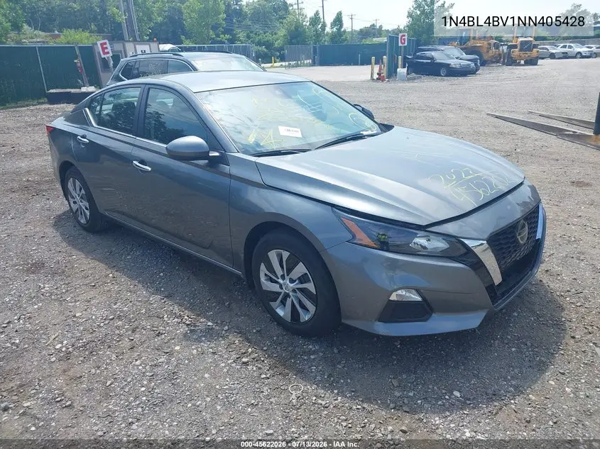 2022 Nissan Altima S Fwd VIN: 1N4BL4BV1NN405428 Lot: 45622026