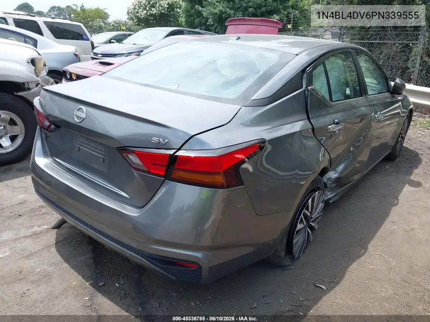 2023 Nissan Altima Sv Fwd VIN: 1N4BL4DV6PN339555 Lot: 45336785