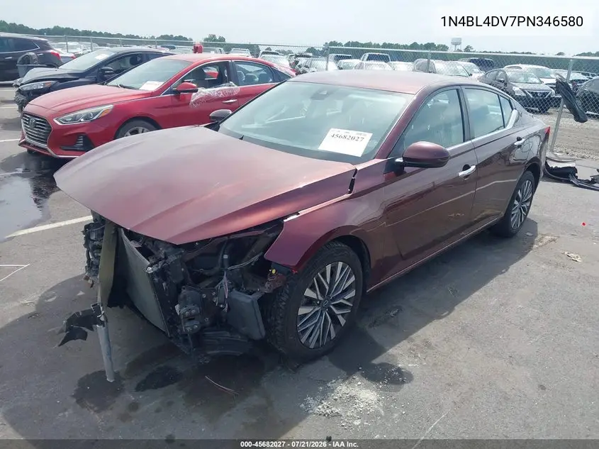 2023 Nissan Altima Sv Fwd VIN: 1N4BL4DV7PN346580 Lot: 45682027