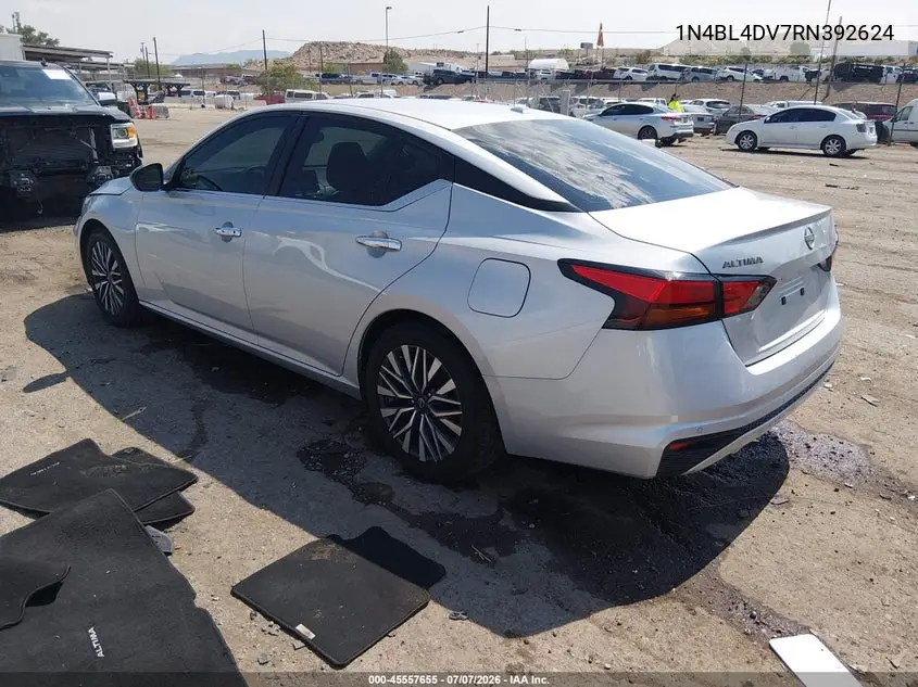 2024 Nissan Altima Sv Fwd VIN: 1N4BL4DV7RN392624 Lot: 45557655
