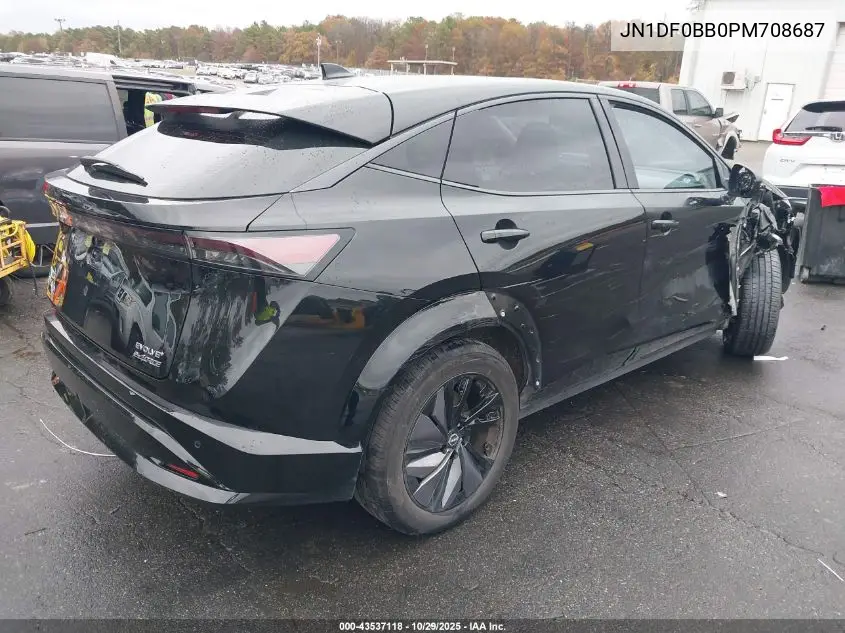 2023 Nissan Ariya Evolve+ VIN: JN1DF0BB0PM708687 Lot: 43537118