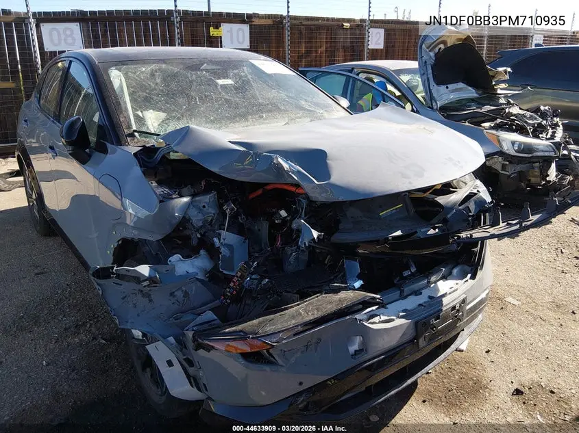 2023 Nissan Ariya Evolve+ VIN: JN1DF0BB3PM710935 Lot: 44633909